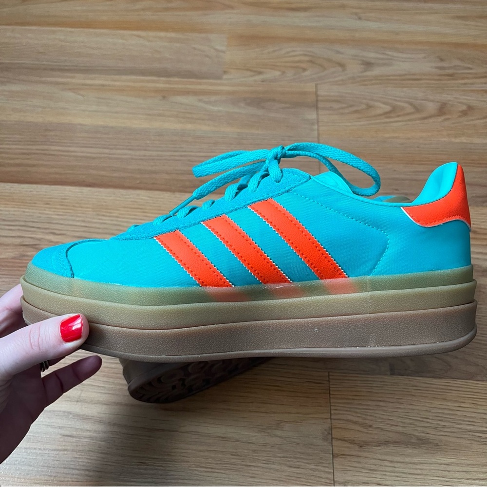 Adidas Gazelle Bold Platform Sneakers - Picture 10 of 13